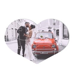 Valentýnské puzzle jednoduché