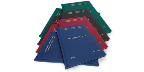 TISK A VAZBA DIPLOMOVÝCH PRACÍ