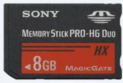 Sony Memory Stick PRO-HG Duo 8GB MSHX8B
