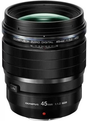 Olympus ET-M4512 M. Zuiko 45mm F1.2 Pro Lens Black