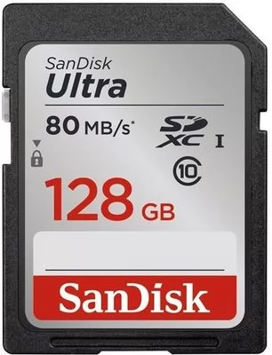 SanDisk SDXC Ultra 128GB 80MB/s