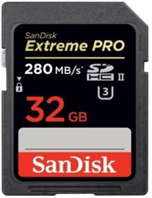 SanDisk SDHC 32GB Extreme Pro 250MB/s UHS II