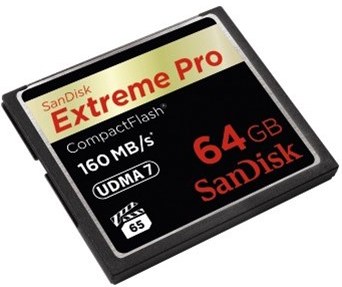 SanDisk CF 64GB Extreme Pro 160MB/s
