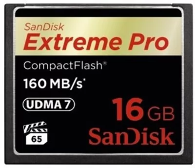 SanDisk CF 16GB Extreme Pro 160MB/s