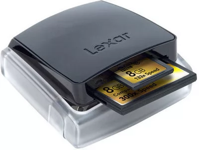 Lexar USB 3.0 UDMA Dual Slot Card Reader
