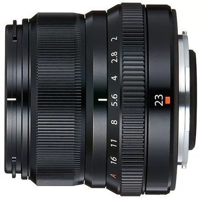 Fujifilm XF-23 mm f 2 R WR black