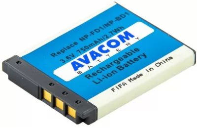 AVACOM pro Sony NP-BD1/NP-FD1 Li-ion 3.6V 750mAh 2.7Wh (tm. modrý