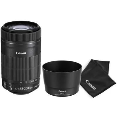 CANON EF-S 55-250mm IS STM +ET-63+LC KIT