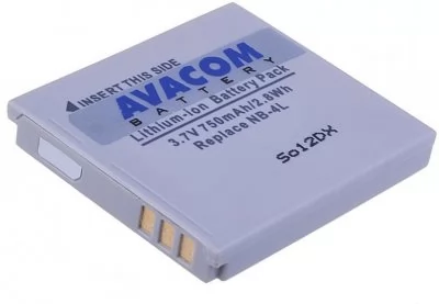 AVACOM pro Canon NB-4L Li-ion 3.7V 750mAh 2.8Wh