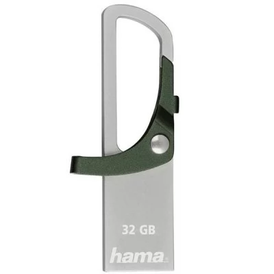 Hama flashPen "Hook-Style"  32 GB 15 MB/s, zelená