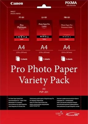 CANON Pro Photo Variety Pack A4 (LU+PT+PM)