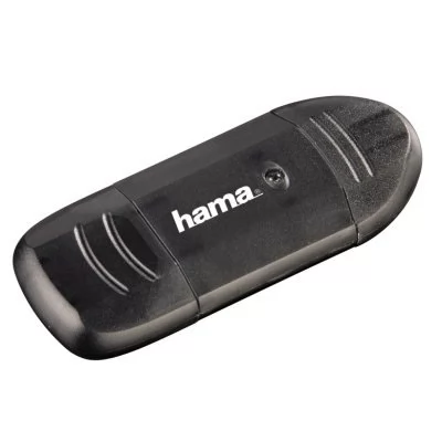 Hama čtečka karet USB 2.0 SD/MMC, antracitová