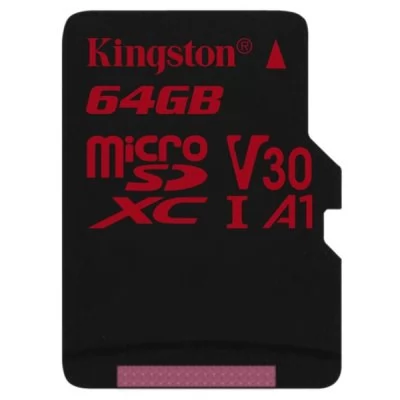 KINGSTON microSDXC Canvas React 64GB 100R/80W