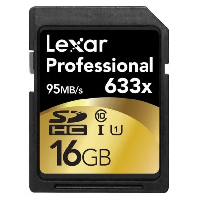 LEXAR Professional SDHC 16 GB 633x Class 10 UHS-I