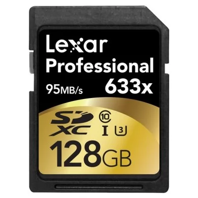 LEXAR UHS-I SDXC Professional 128GB 95 MB/s