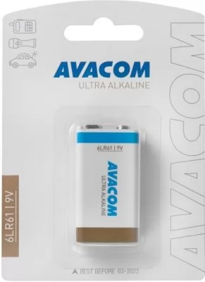 AVACOM 9V Ultra Alkaline