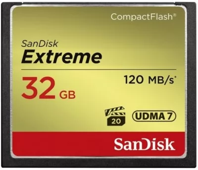 SANDISK Extreme CF 120MB/s 32GB