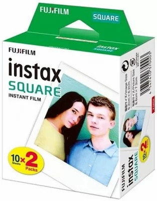 FUJIFILM Instax SQUARE 2 Packs - 20ks