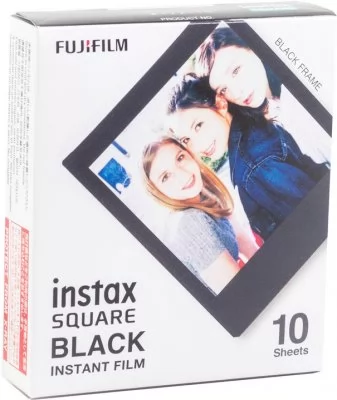 FUJIFILM Instax Square Black Frame Film 10ks