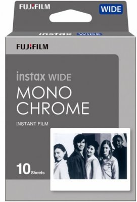 FUJIFILM Instax Wide Film Monochrom 10ks