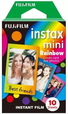 FUJIFILM Instax Mini Film RAINBOW 10ks