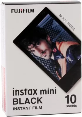 FUJIFILM Instax Mini Film černý rámeček 10ks