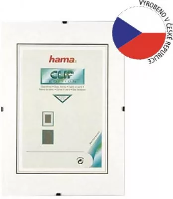 Hama clip-Fix, průhledný plast, 9x13cm