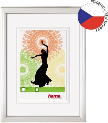 Hama rámeček plastový MADRID, bílá, 13x18 cm