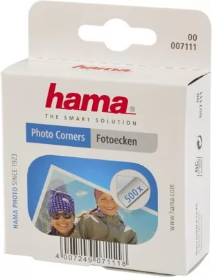 Hama fotorůžky samolepící, transparentní, viskóza/papír, 500 ks