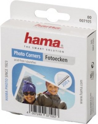 Hama fotorůžky samolepící, transparentní, 200 ks