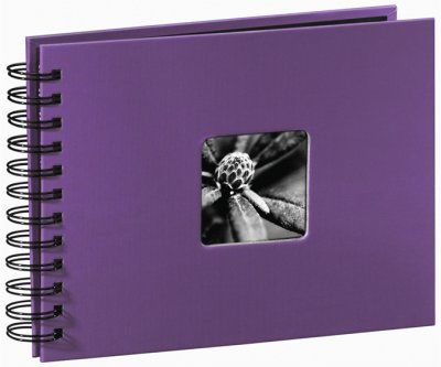 Hama album klasické spirálové FINE ART 24x17 cm, 50 stran, lila Hama album klasické spirálové FINE ART 24x17 cm, 50 stran, lila