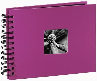 Hama album klasické spirálové FINE ART 24x17 cm, 50 stran, pink