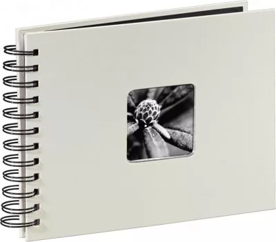 Hama album klasické spirálové FINE ART 24x17 cm, 50 stran, křídová