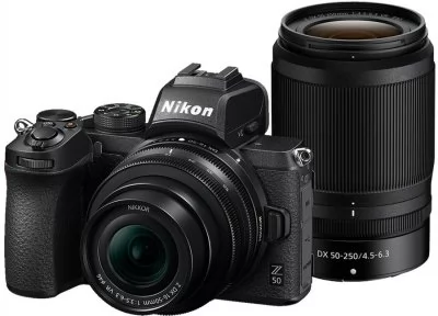 NIKON Z50 + 16-50MM DX + 50-250MM DX