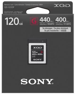 SONY QDG120F - KARTA XQD G 120 GB 
