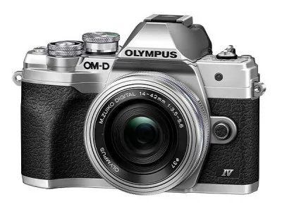 Olympus E-M10 Mark IV 1442 EZ kit silver/silver