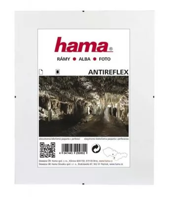 Hama clip-Fix, antireflexní sklo, 20x30 cm