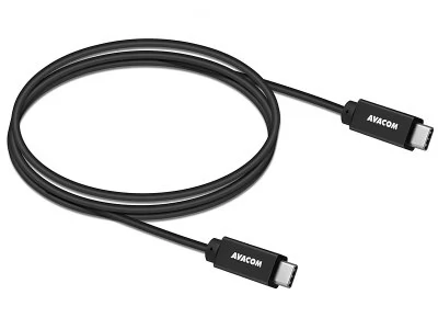 AVACOM Datový a nabíjecí kabel USB -  A / USB - C, 100cm, černý