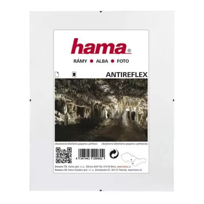 Hama clip-Fix, antireflexní sklo, 40x50 cm