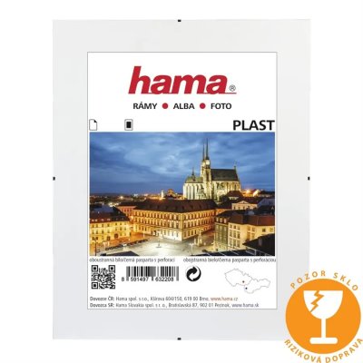 Hama Clip-Fix, plastové sklo, 29,7x42 cm (formát A3)