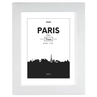 Hama rámeček plastový 13x15cm PARIS bílý