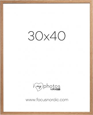 FOCUS rámeček Rock Oak veneer 30x40 