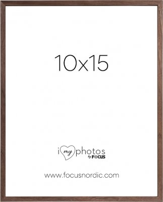FOCUS rámeček Rock Walnut veneer 10x15 