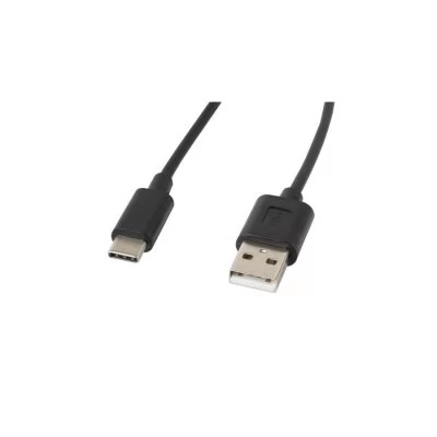 LANBERG USB-C (M) na USB-A (M) 2.0 kabel 1,8m, černý