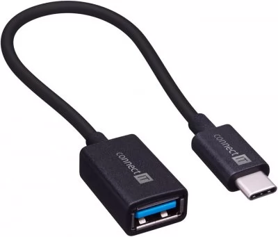 Conect IT USB-A / USB-C kabelová redukce 15cm