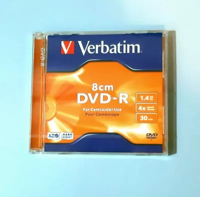 VERBATIM DVD-R 30 min 1.4GB, 8 cm, 4x 1ks