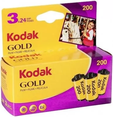 KODAK GOLD 200/24 2+1  3pack