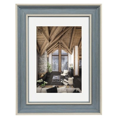 Hama  rámeček plastový 20x30cm RUSTIC šedomodrý