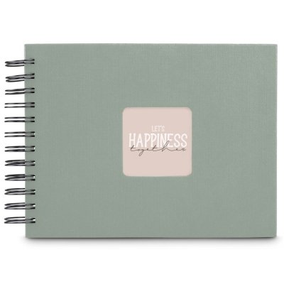 Album fotorožky  50stran 24x17 FINEART sage