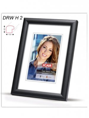 CODEX rámeček dřevěný EKO 9x13cm černý